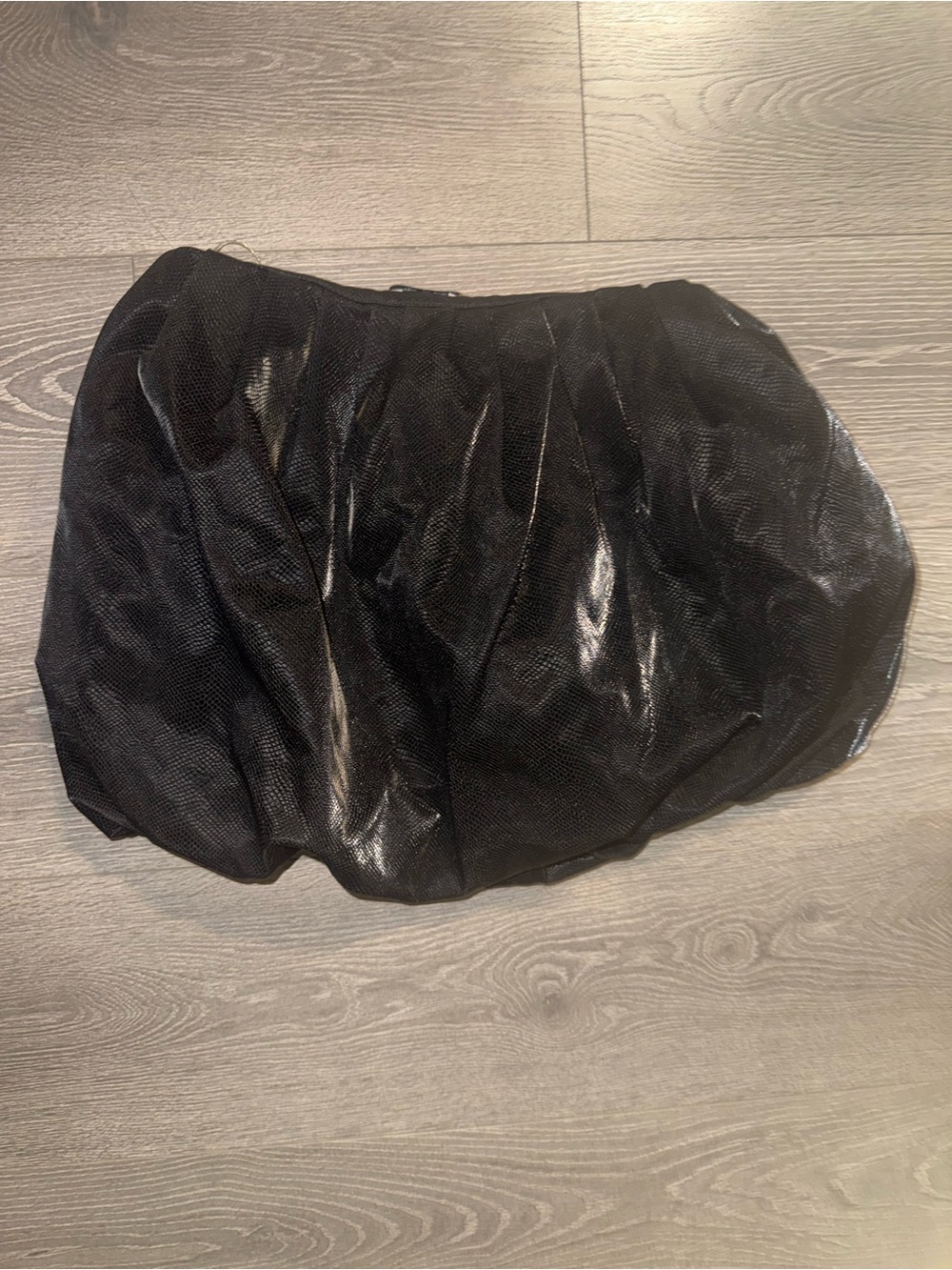 Mistress Rocks. Black Mini Skirt - Picture 2 of 5